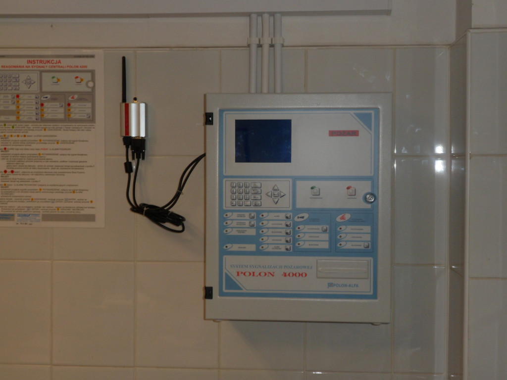 Centrala Polon 4200 oraz Transmiter GSM